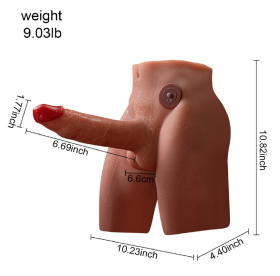 Realističan muški torzo sa vibracijom Jason half body  SQ MAR30027-2